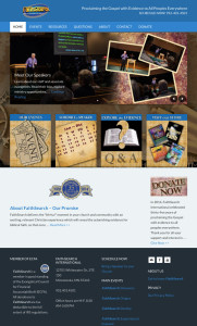 New FaithSearch Web site