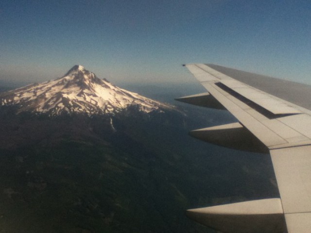 Scraping the Mt. Hood Snow
