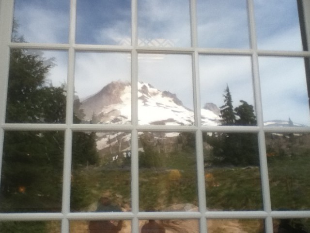 Mirror on the mountain